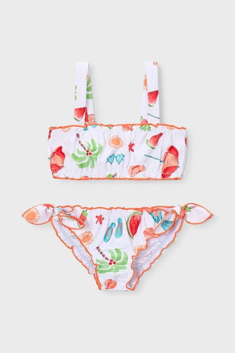 Детский раздельный купальник Mayoral цвет белый 3735