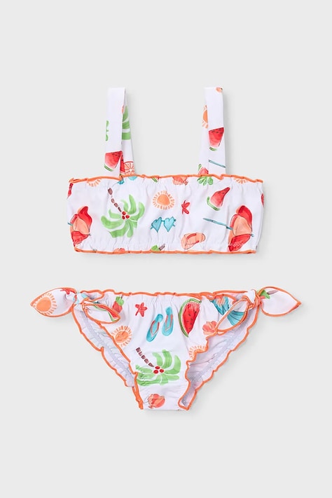 Детский раздельный купальник Mayoral цвет белый 3735