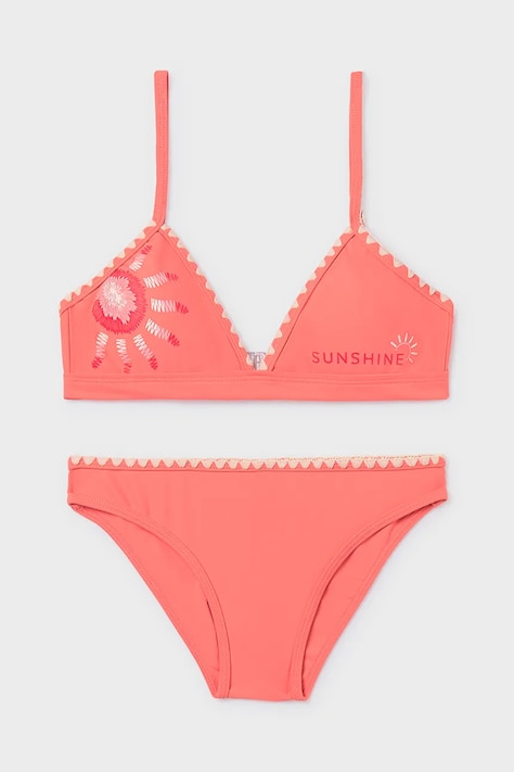 Παιδικό μαγιό δύο τεμαχίων Mayoral χρώμα: πορτοκαλί, 6775