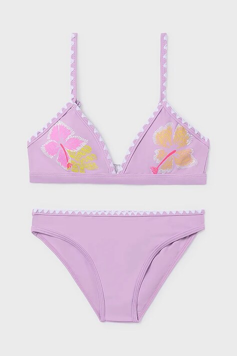 Παιδικό μαγιό δύο τεμαχίων Mayoral χρώμα: μοβ, 6775