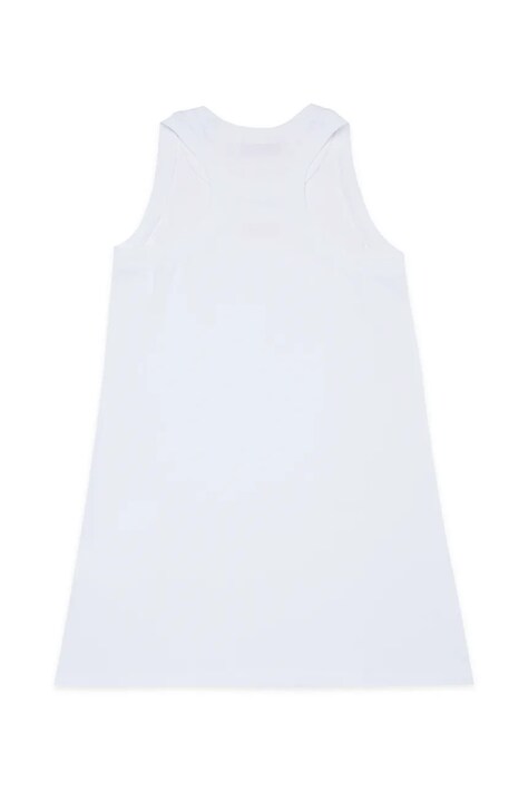 Diesel sukienka plażowa dziecięca MCUNDY SW COVER-UPS kolor biały J02731