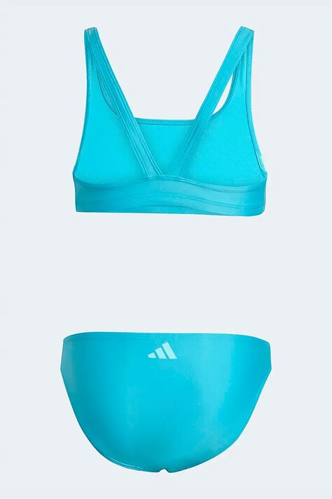 adidas Performance dwuczęściowy strój kąpielowy dziecięcy kolor turkusowy KC8503