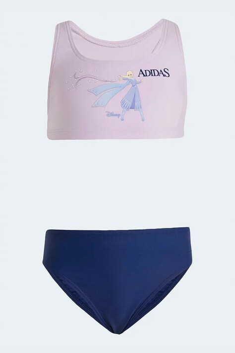 adidas Performance dwuczęściowy strój kąpielowy dziecięcy DISNEY kolor fioletowy KC5633