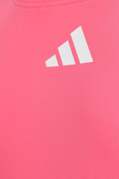 adidas Performance jednoczęściowy strój kąpielowy dziecięcy kolor różowy JZ6022