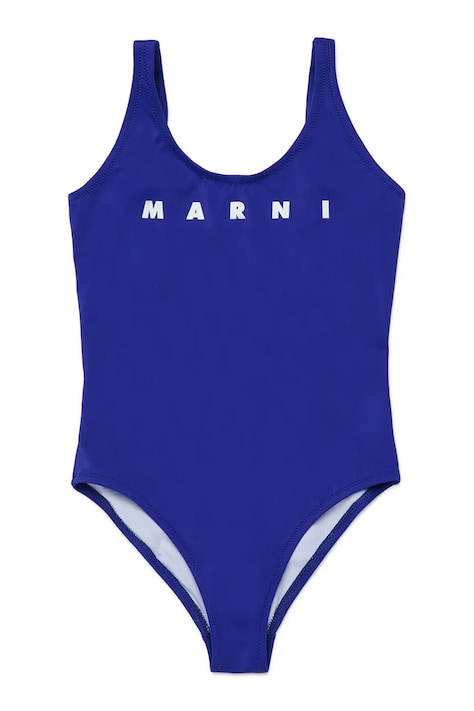 Marni strój kąpielowy jednoczęściowy dziecięcy MM37F SWIMSUIT niebieski M01834