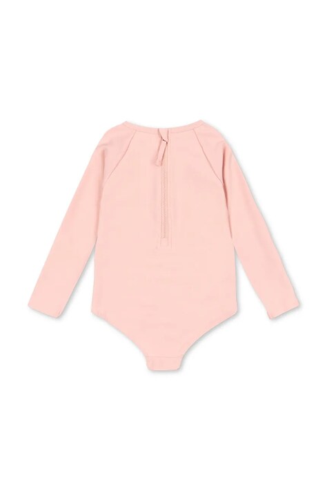 Суцільний дитячий купальник Konges Sløjd KITTY LS SWIMSUIT GRS — SS26-BIG020, рожевий — фото 2
