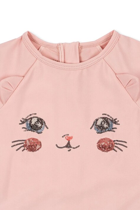 Суцільний дитячий купальник Konges Sløjd KITTY ONESIE GRS — фото 4