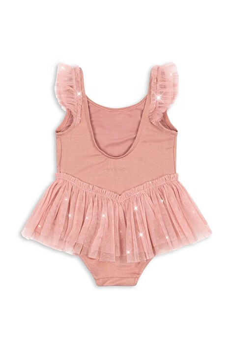 Суцільний дитячий купальник Konges Sløjd AMANDINE SWIMSUIT — SS26-BIG02C, рожевий — фото 2