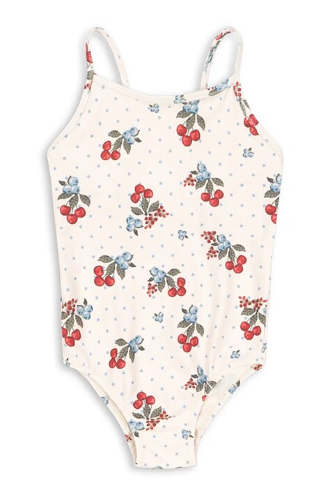 Суцільний дитячий купальник Konges Sløjd FRAGO SWIMSUIT GRS — SS26-BIG02J, бежевий — фото 2