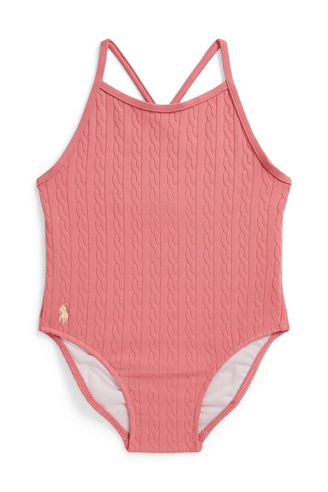 Polo Ralph Lauren strój kąpielowy jednoczęściowy niemowlęcy różowy 310A11510002
