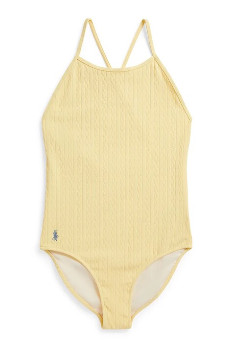 Polo Ralph Lauren Ολόσωμο μαγιό παιδικό κίτρινο 313A11510003