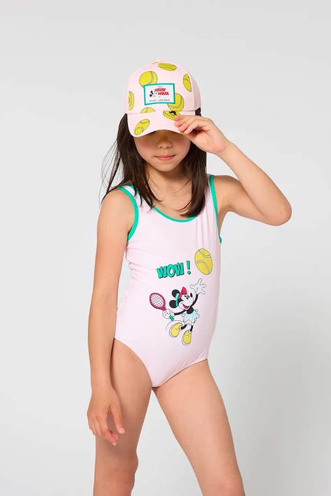 Ολόσωμο παιδικό μαγιό Marc Jacobs χρώμα: ροζ, W60756
