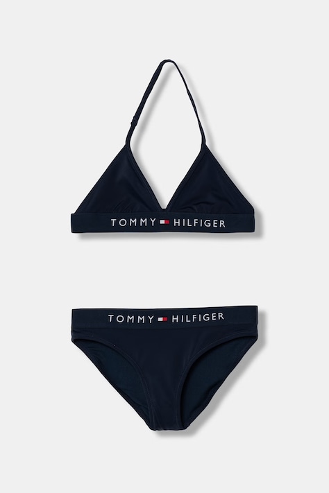 Tommy Hilfiger μαγιό δύο τεμαχίων παιδικά σκούρα μπλε UG0UG00799