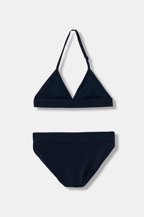 Tommy Hilfiger strój kąpielowy dwuczęściowy dziecięcy granatowy UG0UG00799