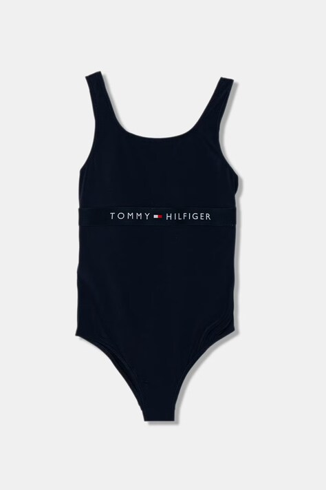 Tommy Hilfiger Jednodielne plavky detské tmavomodré UG0UG00822