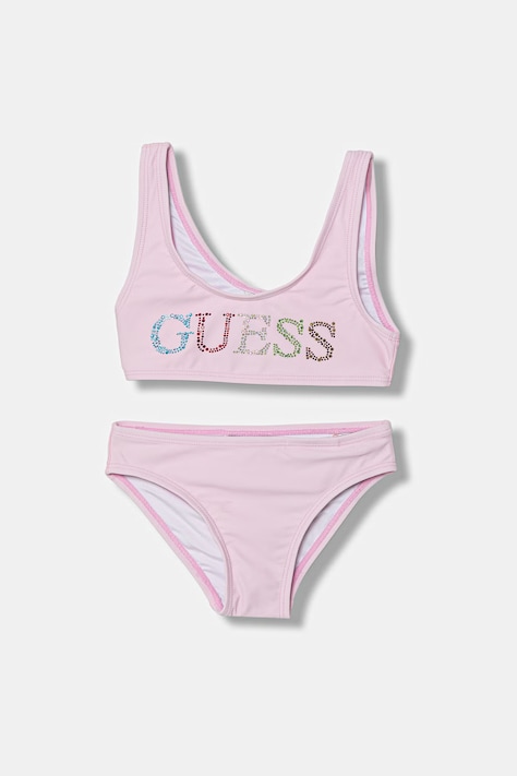 Guess strój kąpielowy dwuczęściowy dziecięcy różowy J6GZ28 KCA60
