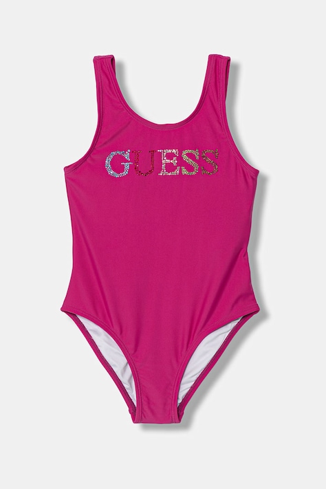 Guess strój kąpielowy jednoczęściowy dziecięcy różowy J6GZ29 KCA60