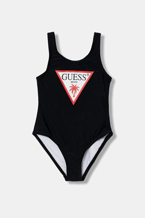 Guess strój kąpielowy jednoczęściowy dziecięcy czarny J6GZ33 KCA60