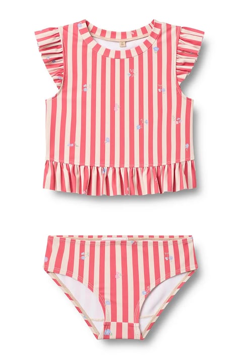 Wheat strój kąpielowy dwuczęściowy dziecięcy czerwony 1755-169R-GRS