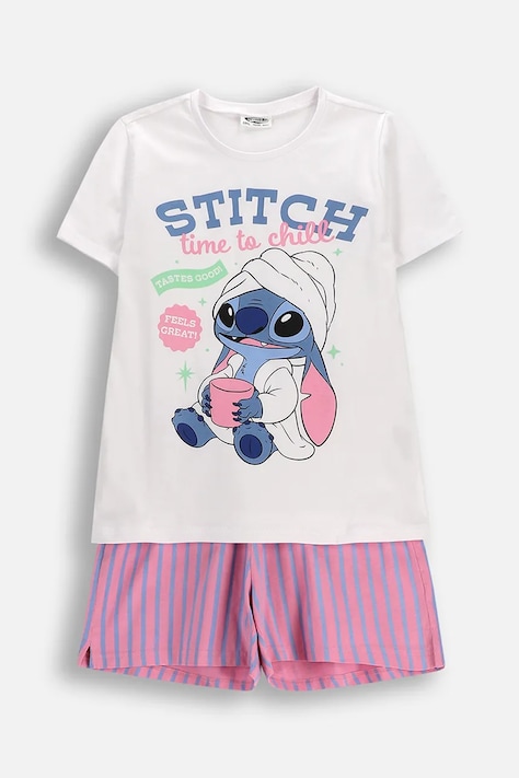 Coccodrillo piżama dziecięca bawełniana fioletowa LICENCE GIRL