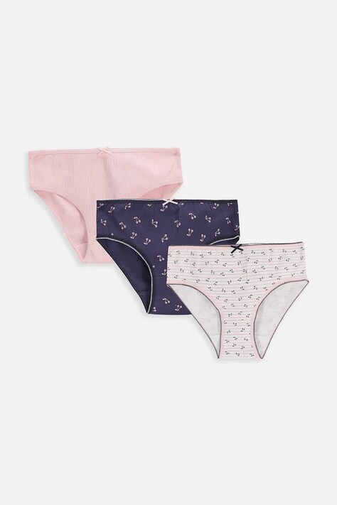 Coccodrillo gaćice za djecu s pamukom 3-pack šarene PANTS