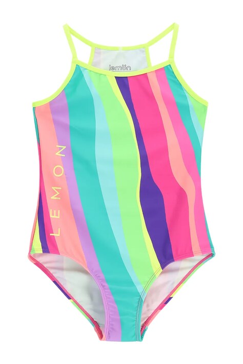 Lemon Explore strój kąpielowy jednoczęściowy dziecięcy multicolor SWIMWEAR GIRL