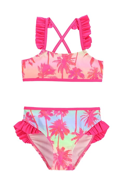 Lemon Explore strój kąpielowy dwuczęściowy dziecięcy fioletowy SWIMWEAR GIRL