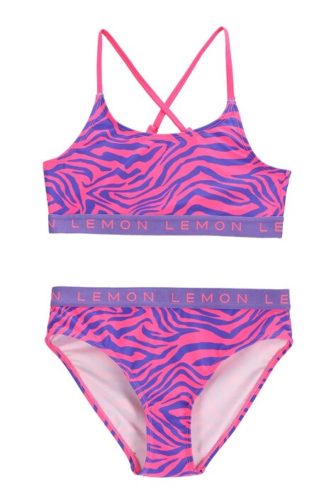 Lemon Explore strój kąpielowy dwuczęściowy dziecięcy różowy SWIMWEAR GIRL