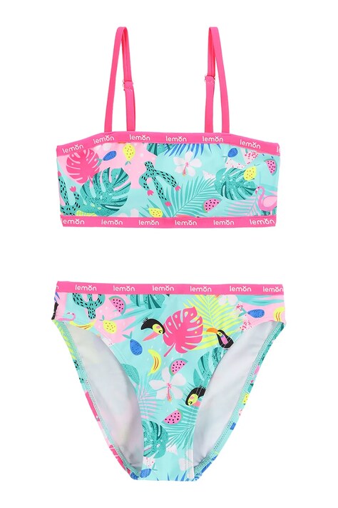 Lemon Explore strój kąpielowy dwuczęściowy dziecięcy multicolor
