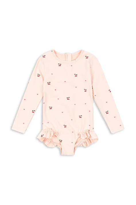 Konges Sløjd jednodijelni kupaći kostim za djecu MERLE LS SWIMSUIT GRS roza KS105473
