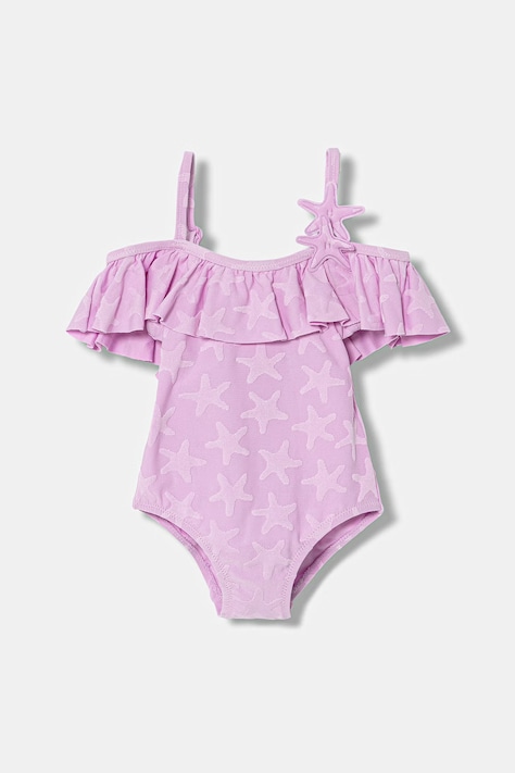 United Colors of Benetton jednodílné plavky dětské fialové 3HYL0I00X