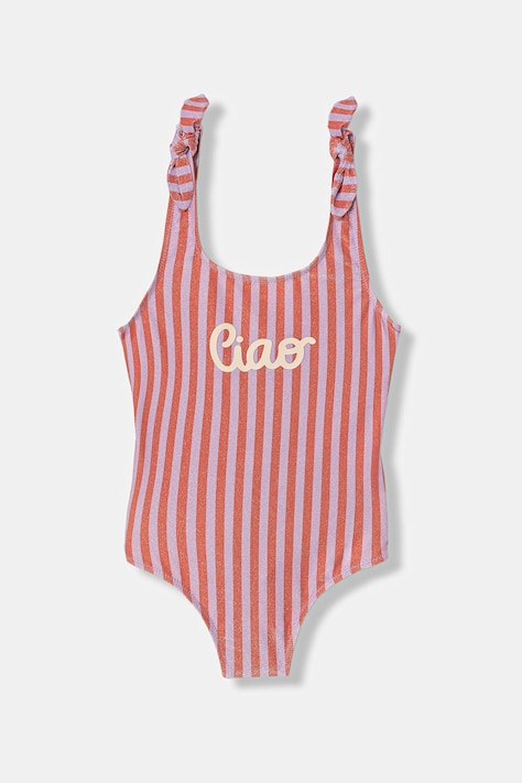 United Colors of Benetton costum de baie dintr-o singură piesă pentru copii roz 3V530I00V