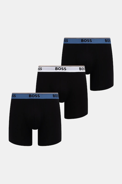 Боксери BOSS 3-pack колір чорний 50554694