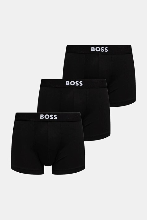 Μποξεράκια BOSS Trunk 3P Micro ONE 3-pack χρώμα: μαύρο, 50555054