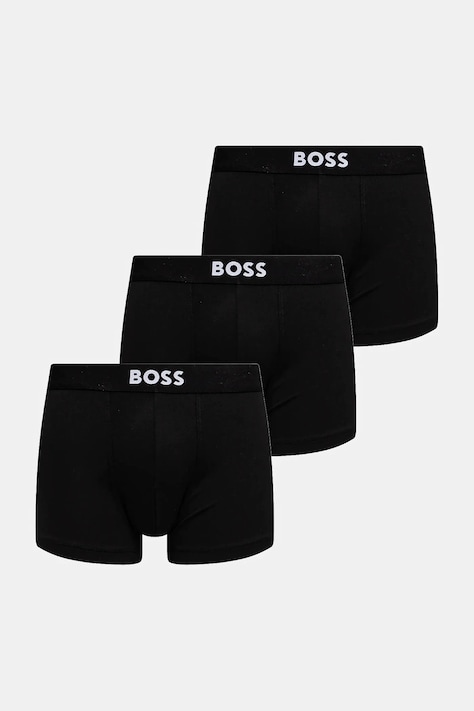 BOSS bokserki Trunk 3P Micro ONE 3-pack kolor czarny 50555054