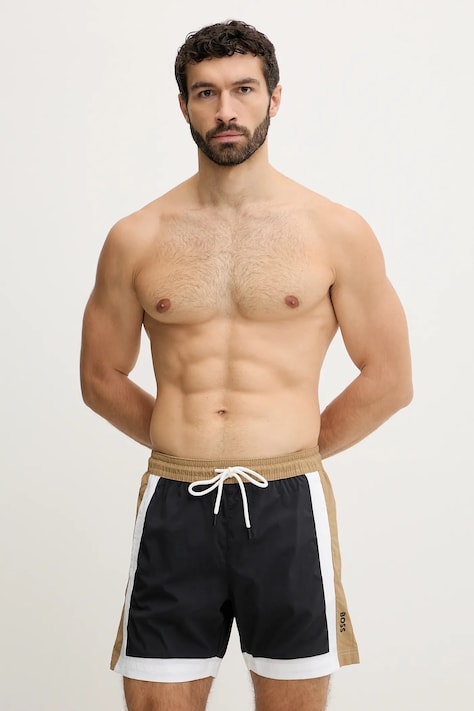 BOSS szorty kąpielowe kolor czarny 50534321