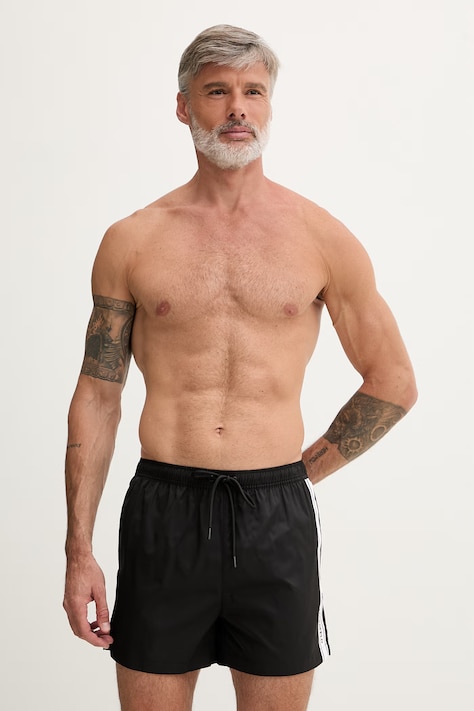 Karl Lagerfeld szorty kąpielowe męskie czarne A3M46002