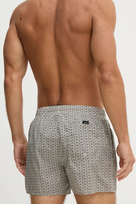 Купальні шорти Armani Exchange — SS26-BIM01K, чорний — фото 3