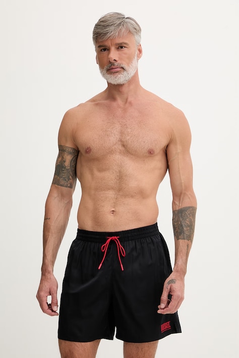 Diesel pantaloni scurți de baie pentru bărbați SPORT-41-D-CORE negri A20519.0PLCA