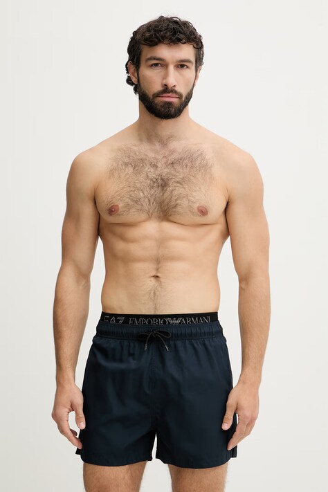 EA7 Emporio Armani szorty kąpielowe męskie granatowe AF21074.7M001689