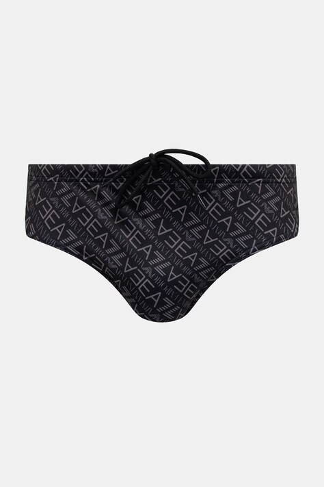 EA7 Emporio Armani kąpielówki męskie czarne AF21249.7M000501