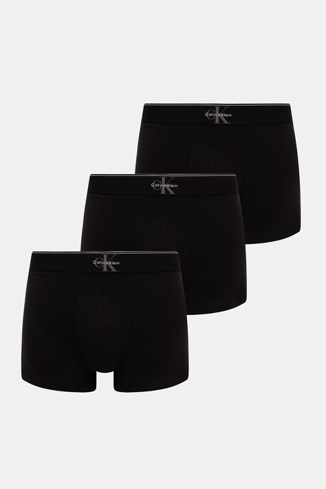 Calvin Klein Underwear Ανδρικά μποξεράκια 3-pack μαύρα LV00NB4472