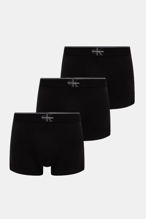 Calvin Klein Underwear Ανδρικά μποξεράκια 3-pack μαύρα LV00NB4472