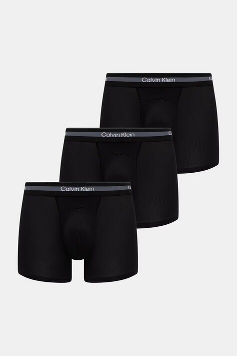Calvin Klein Underwear μποξεράκι ανδρικό 3-pack μαύρο LV00NB4536