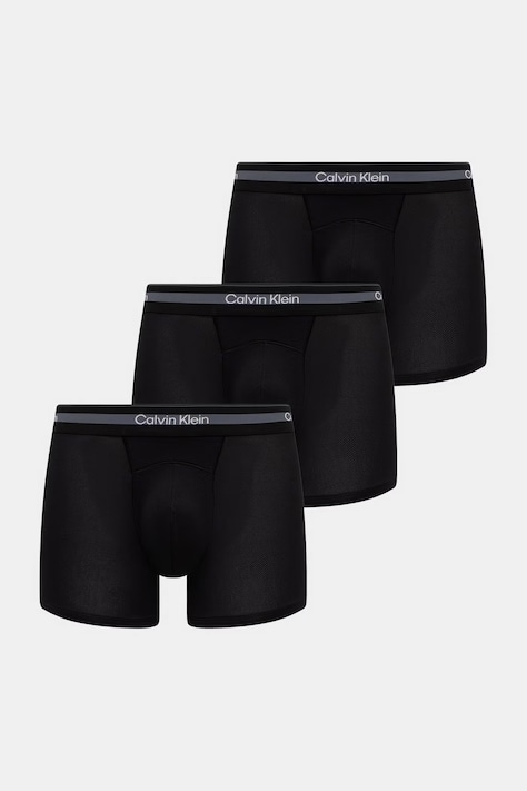 Calvin Klein Underwear μποξεράκι ανδρικό 3-pack μαύρο LV00NB4536