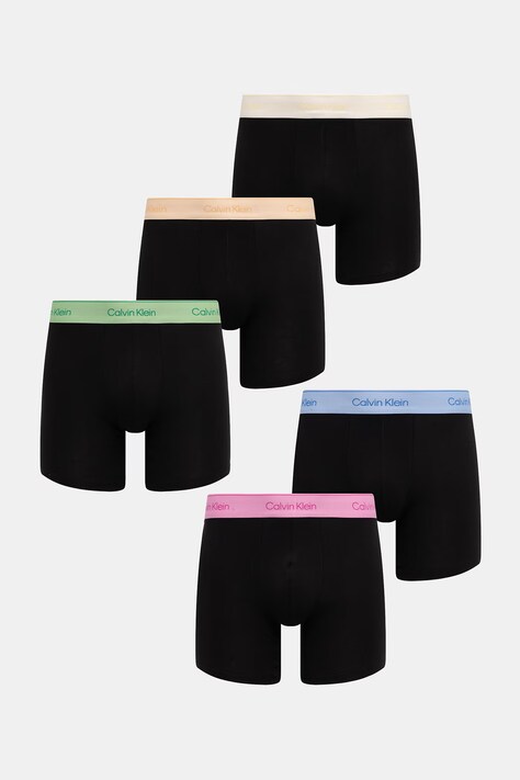 Calvin Klein Underwear uske bokserice za muškarce 5-pack crne LV00NB4551