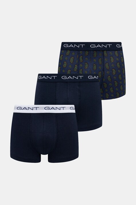 Gant bokserki 3-pack kolor granatowy 902533073