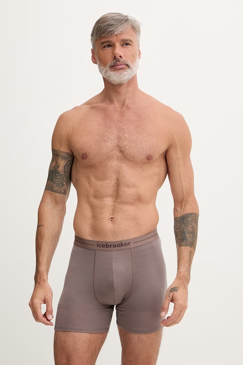 Icebreaker férfi merino gyapjúval Anatomica barna IB1030290KW1