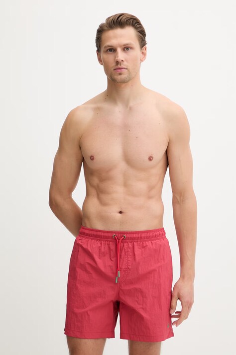United Colors of Benetton szorty kąpielowe męskie czerwone 57EH6X00V