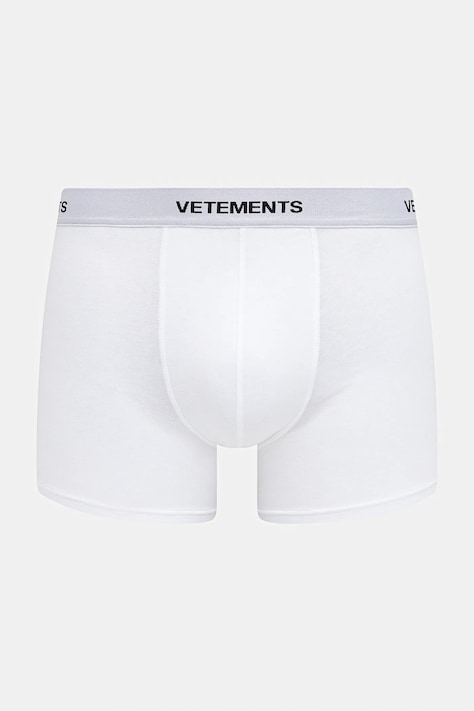 VETEMENTS bokserki Logo kolor biały ME76UN272W